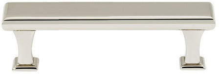 Alno A310-35-PN: 3-1/2" cc Manhattan Cabinet Pull - Polished Nickel