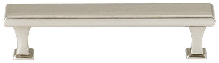 Alno A310-35-SN: 3-1/2" cc Manhattan Cabinet Pull - Satin Nickel