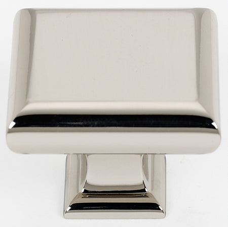 Alno A310-45-PN: 1-3/4" Manhattan Square Cabinet Knob - Polished Nickel