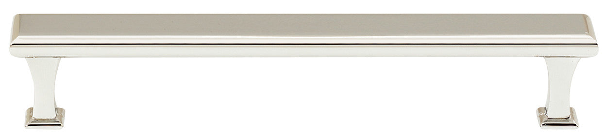 Alno A310-6-PN: 6" cc Manhattan Cabinet Pull - Polished Nickel