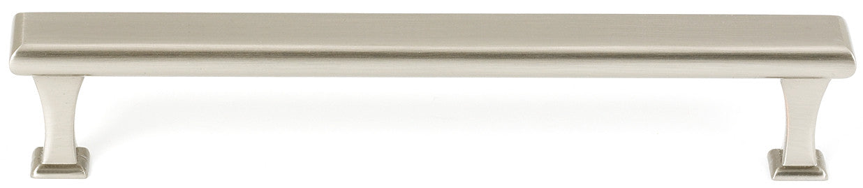 Alno A310-6-SN: 6" cc Manhattan Cabinet Pull - Satin Nickel
