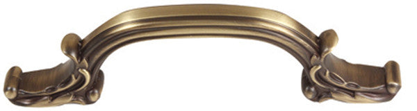 Alno A3650-6-AEM: 6" cc Ornate Cabinet Pull - Antique English Matte