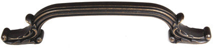 Alno A3650-6-BARC: 6" cc Ornate Cabinet Pull - Barcelona