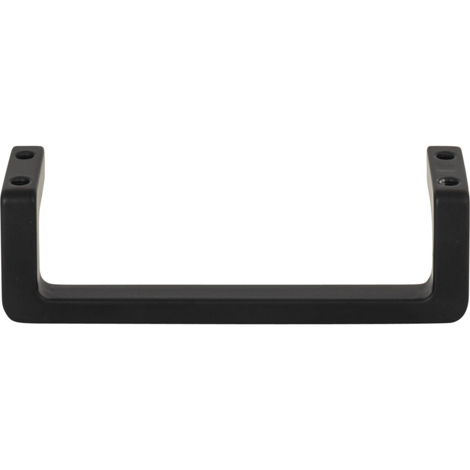 Atlas A401-BL: 3-3/4" cc Logan Cabinet Pull - Matte Black