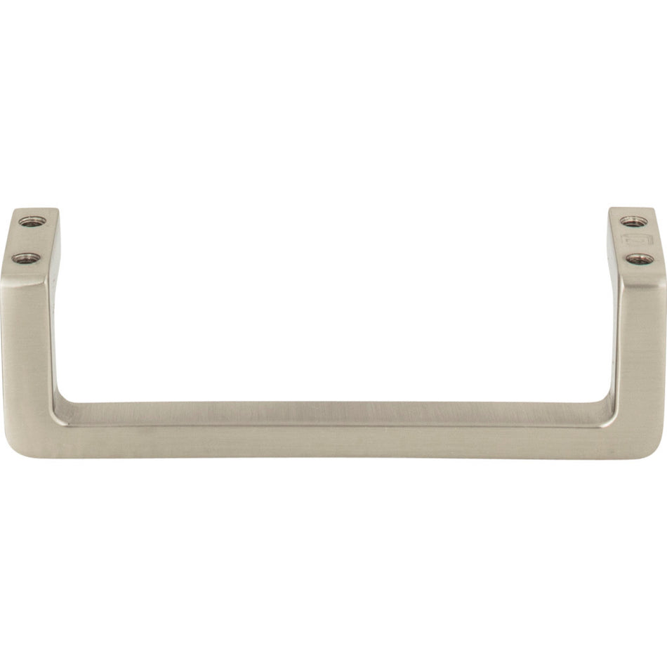 Atlas A401-BRN: 3-3/4" cc Logan Cabinet Pull - Brushed Nickel