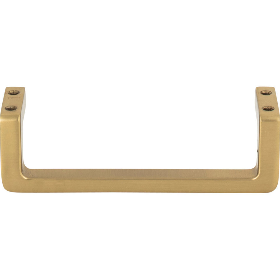 Atlas A401-WB: 3-3/4" cc Logan Cabinet Pull - Warm Brass