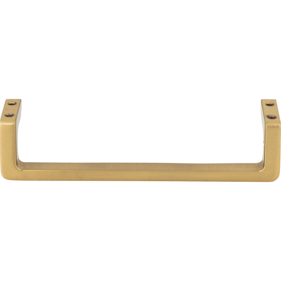 Atlas A402-WB: 5-1/16" cc Logan Cabinet Pull - Warm Brass