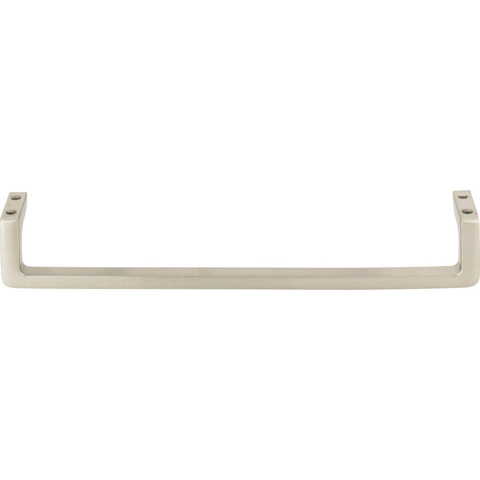 Atlas A404-BRN: 7-9/16" cc Logan Cabinet Pull - Brushed Nickel