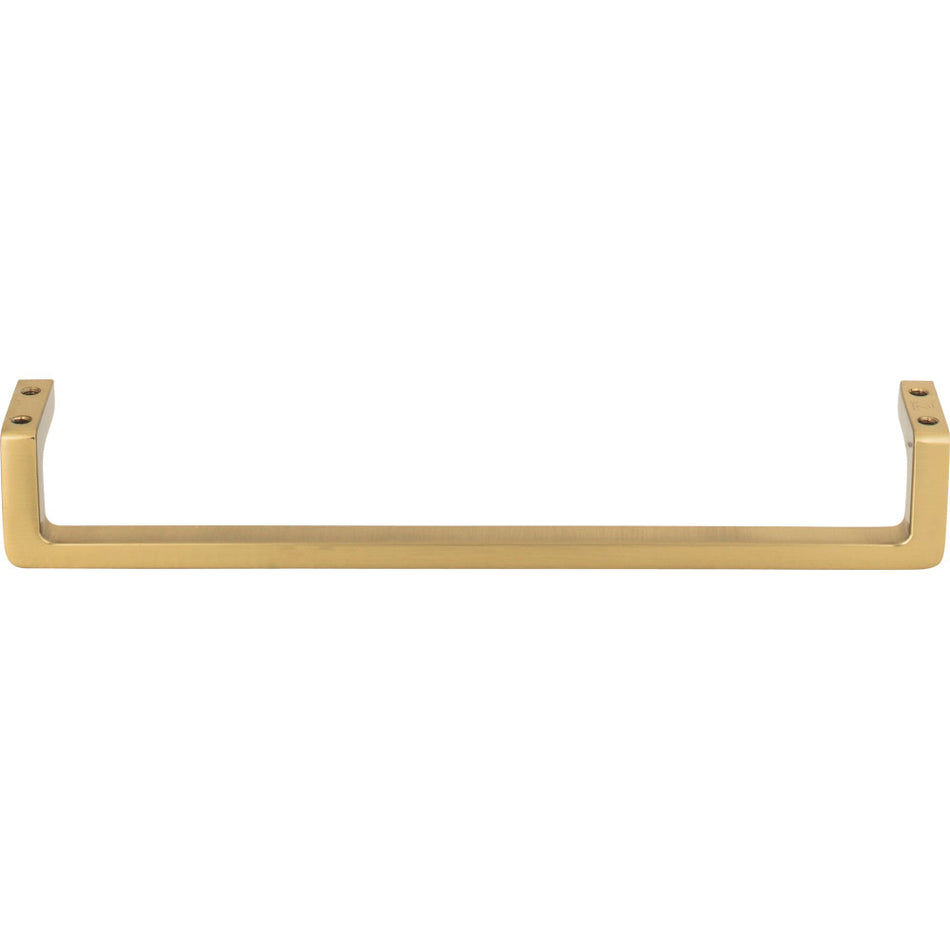 Atlas A404-WB: 7-9/16" cc Logan Cabinet Pull - Warm Brass