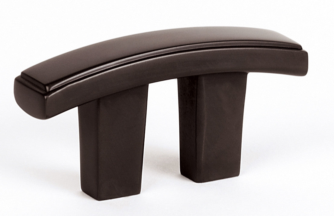 Alno A418-CHBRZ: 3/4" Arch Cabinet Pull - Chocolate Bronze