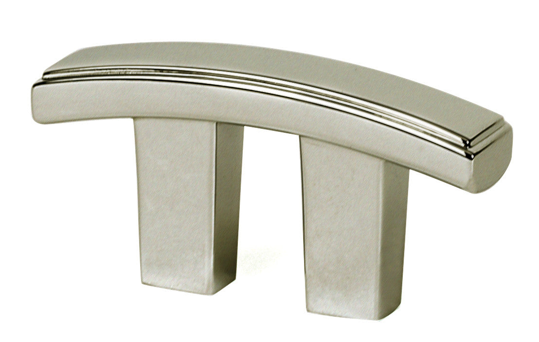 Alno A418-SN: 3/4" Arch Cabinet Pull - Satin Nickel