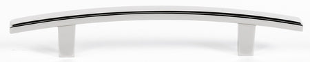 Alno A419-4-PN: 4" cc Arch Cabinet Pull - Polished Nickel