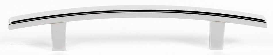 Alno A419-4-PN: 4" cc Arch Cabinet Pull - Polished Nickel