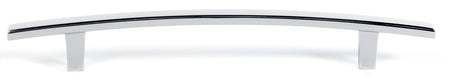 Alno A419-6-PB/NL: 6" cc Arch Cabinet Pull - Unlacquered Brass