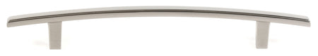 Alno A419-6-SN: 6" cc Arch Cabinet Pull - Satin Nickel
