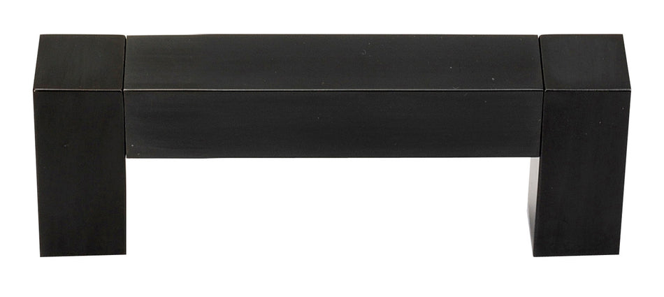 Alno A420-3-BRZ: 3" cc Block Cabinet Pull - Bronze