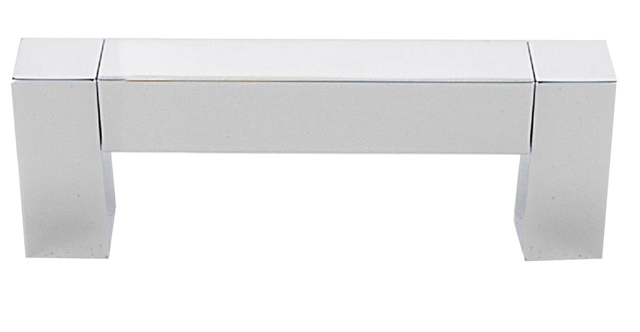 Alno A420-3-PC: 3" cc Block Cabinet Pull - Polished Chrome