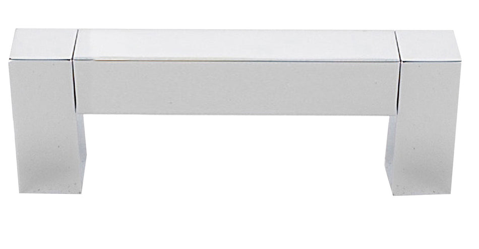 Alno A420-3-PC: 3" cc Block Cabinet Pull - Polished Chrome