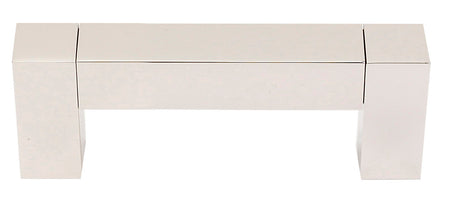 Alno A420-3-PN: 3" cc Block Cabinet Pull - Polished Nickel