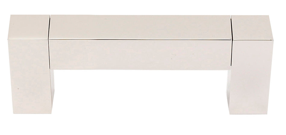 Alno A420-3-PN: 3" cc Block Cabinet Pull - Polished Nickel