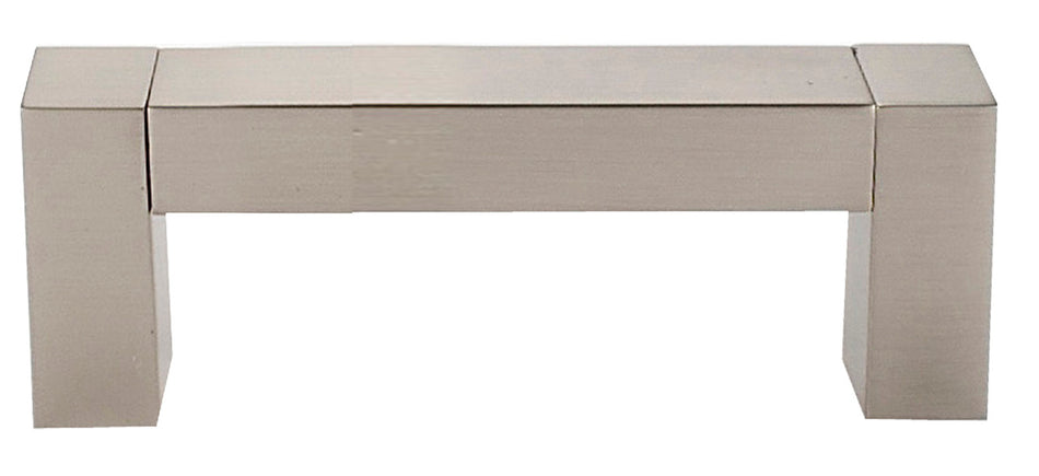 Alno A420-3-SN: 3" cc Block Cabinet Pull - Satin Nickel