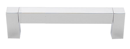 Alno A420-4-PB/NL: 4" cc Block Cabinet Pull - Unlacquered Brass