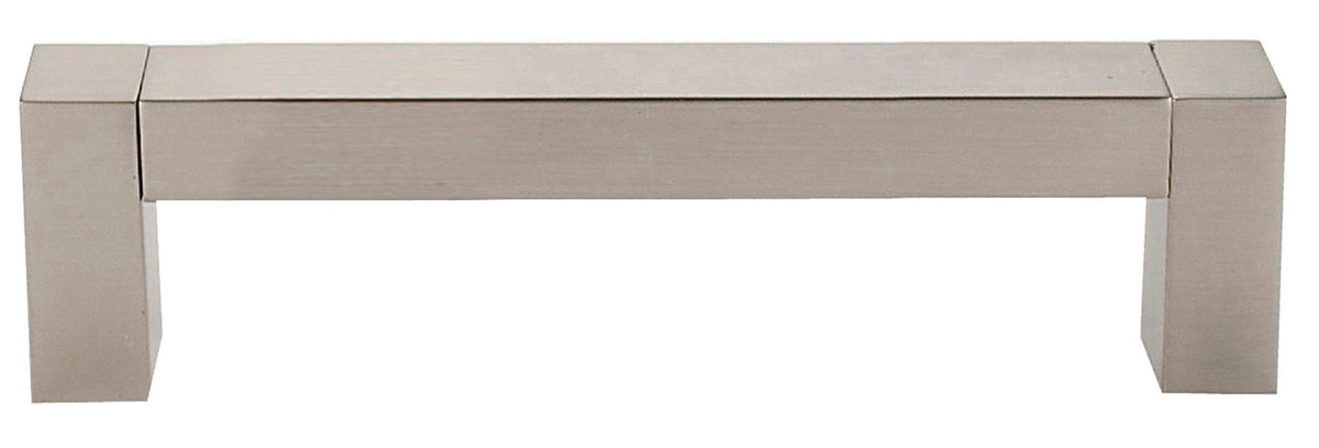 Alno A420-6-SN: 6" cc Block Cabinet Pull - Satin Nickel