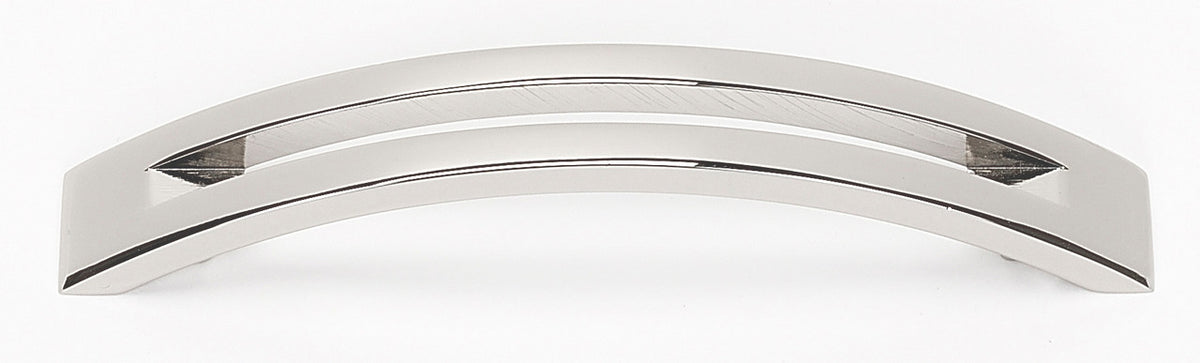Alno A422-4-PC: 4" cc Slit Top Cabinet Pull - Polished Chrome