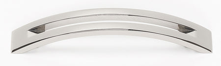 Alno A422-4-PC: 4" cc Slit Top Cabinet Pull - Polished Chrome