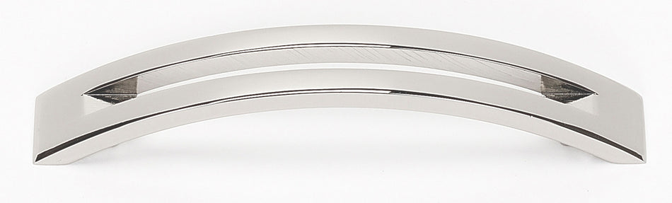 Alno A422-4-PC: 4" cc Slit Top Cabinet Pull - Polished Chrome