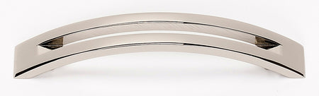 Alno A422-4-PN: 4" cc Slit Top Cabinet Pull - Polished Nickel