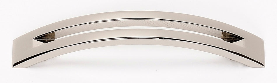 Alno A422-4-PN: 4" cc Slit Top Cabinet Pull - Polished Nickel