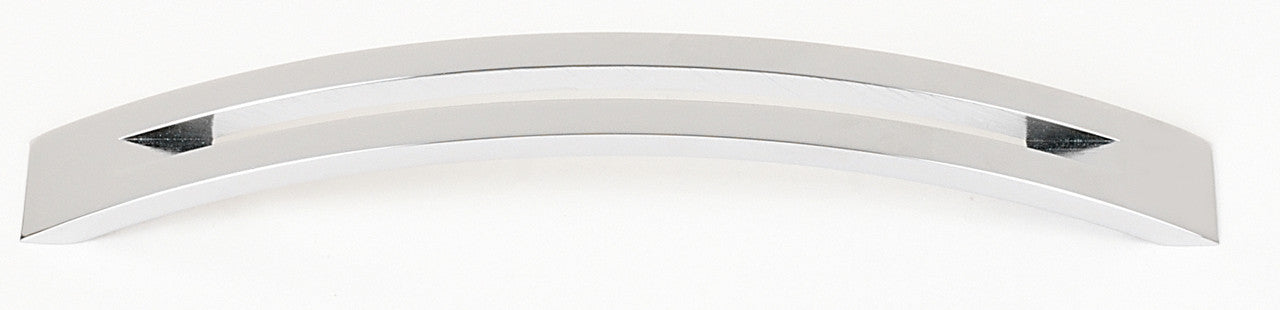 Alno A422-6-PC: 6" cc Slit Top Cabinet Pull - Polished Chrome