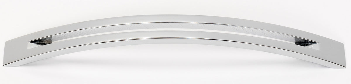 Alno A422-8-PC: 8" cc Slit Top Cabinet Pull - Polished Chrome