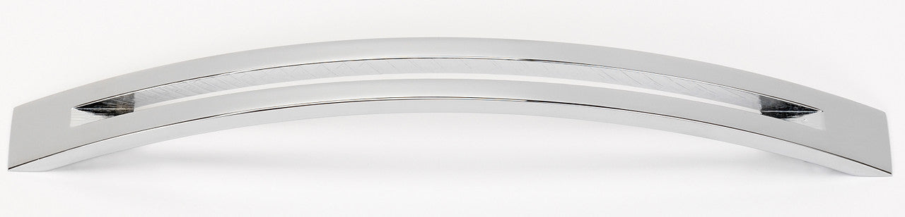 Alno A422-8-PC: 8" cc Slit Top Cabinet Pull - Polished Chrome