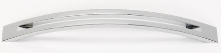 Alno A422-8-PC: 8" cc Slit Top Cabinet Pull - Polished Chrome