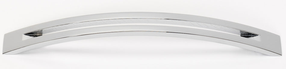 Alno A422-8-PC: 8" cc Slit Top Cabinet Pull - Polished Chrome