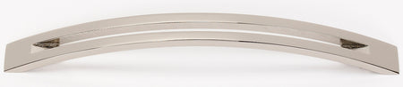 Alno A422-8-PN: 8" cc Slit Top Cabinet Pull - Polished Nickel