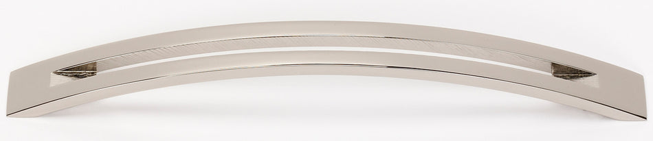 Alno A422-8-PN: 8" cc Slit Top Cabinet Pull - Polished Nickel