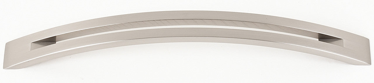 Alno A422-8-SN: 8" cc Slit Top Cabinet Pull - Satin Nickel
