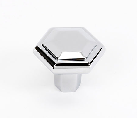 Alno A423-PC: 1-1/4" Nicole Cabinet Knob - Polished Chrome