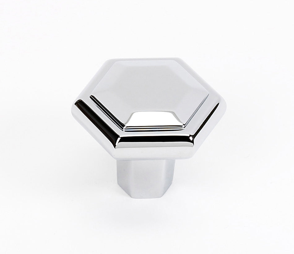 Alno A423-PC: 1-1/4" Nicole Cabinet Knob - Polished Chrome