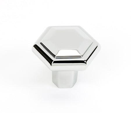 Alno A423-PN: 1-1/4" Nicole Cabinet Knob - Polished Nickel