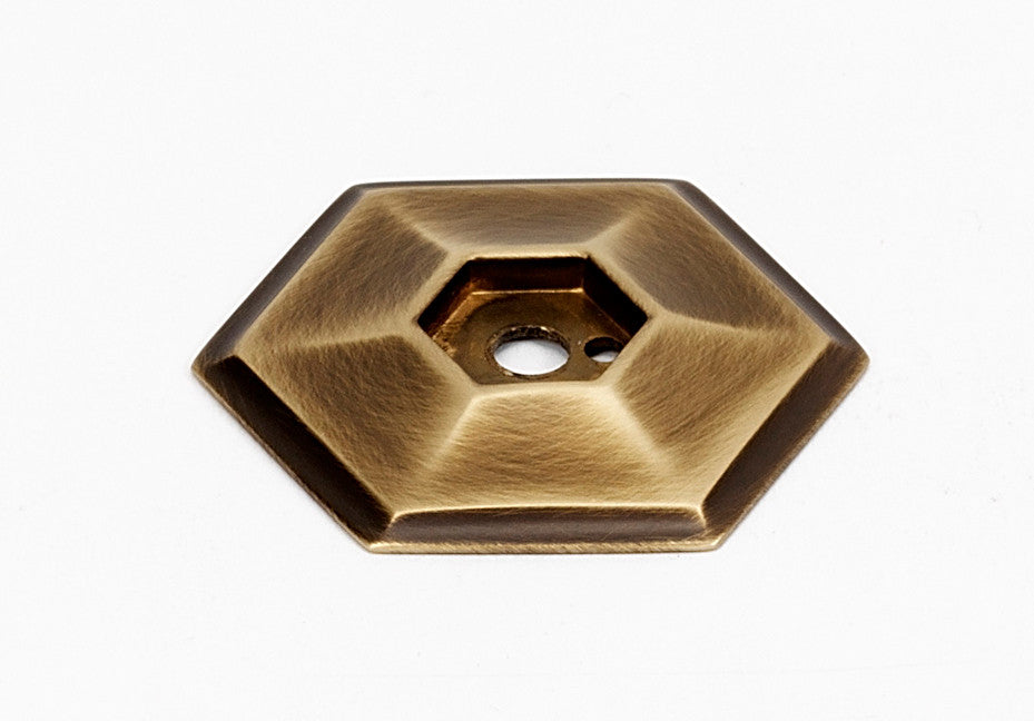 Alno A425-AEM: 1-1/2" Nicole Backplate - Antique English Matte
