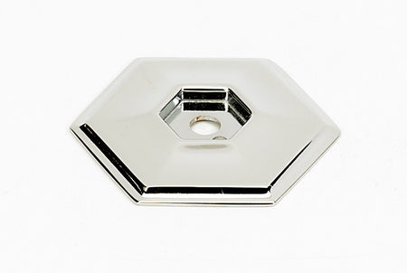 Alno A425-PN: 1-1/2" Nicole Backplate - Polished Nickel
