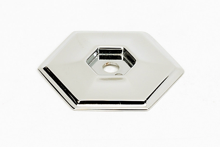 Alno A425-PN: 1-1/2" Nicole Backplate - Polished Nickel
