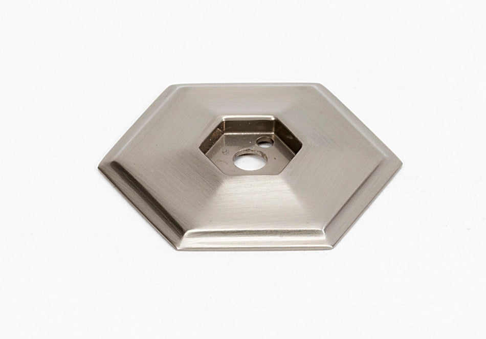 Alno A425-SN: 1-1/2" Nicole Backplate - Satin Nickel