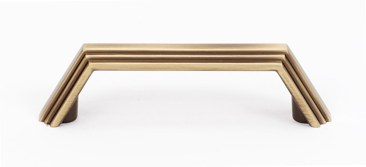 Alno A427-3-AEM: 3" cc Nicole Cabinet Pull - Antique English Matte