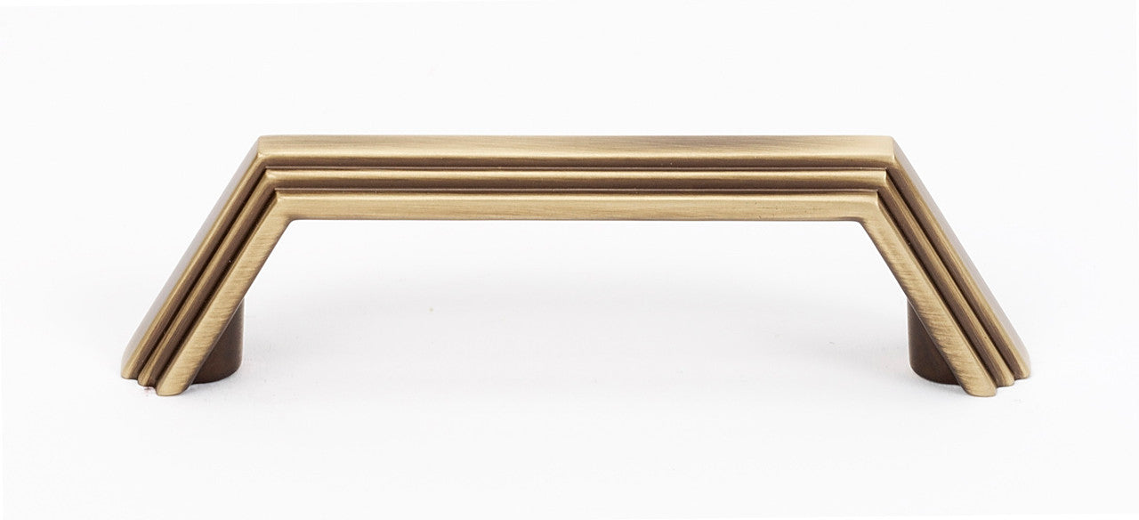 Alno A427-3-AEM: 3" cc Nicole Cabinet Pull - Antique English Matte