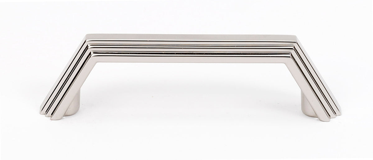 Alno A427-3-PN: 3" cc Nicole Cabinet Pull - Polished Nickel